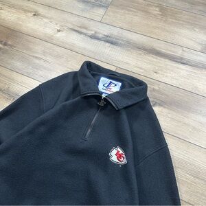 Vintage 90’s Logo Athletic Kansas City Chiefs Quarter Zip Fleece Jacket